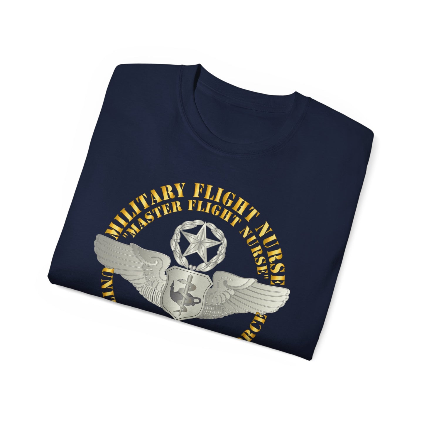 Unisex Ultra Cotton Tee - USAF - Military Flight Nurse - Flight Nurse - Master