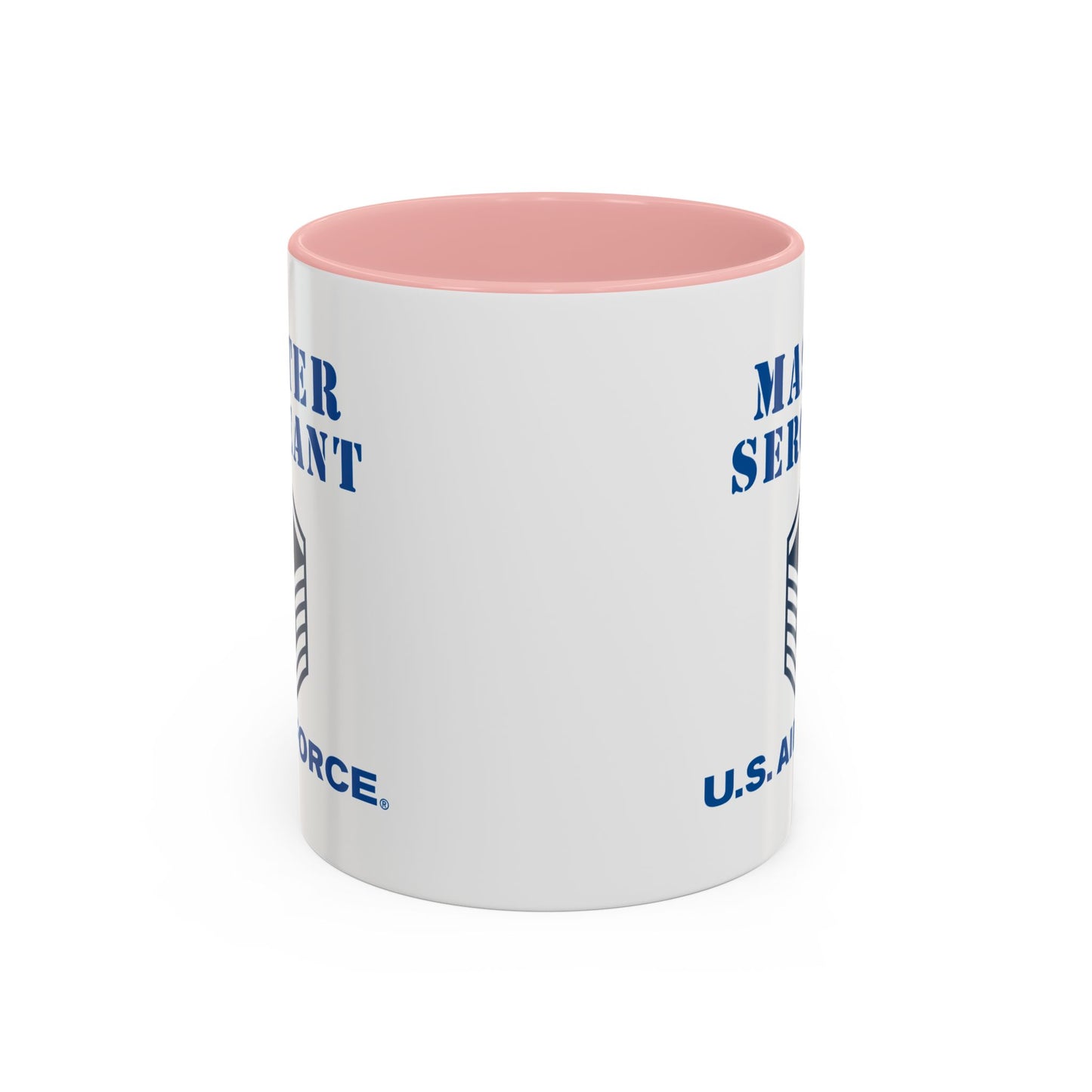 Accent Coffee Mug (11oz & 15oz) - USAF - Master Sergeant (E7a) - 2020 - US Air Force w Text X 300