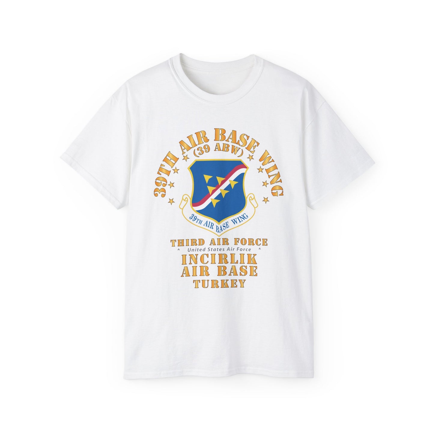 Unisex Ultra Cotton Tee - USAF - 39th Air Base Wing - Incirlik AB X 300
