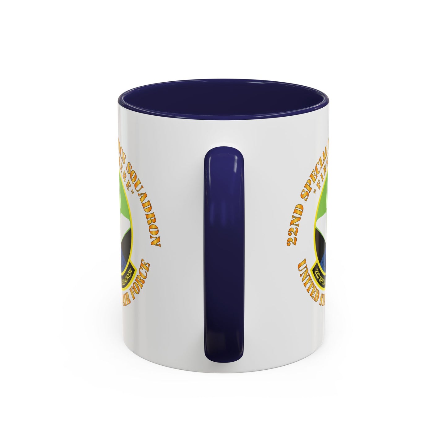 Accent Coffee Mug (11oz & 15oz) - USAF - 22nd Special Tactics Squadron - First There X 300