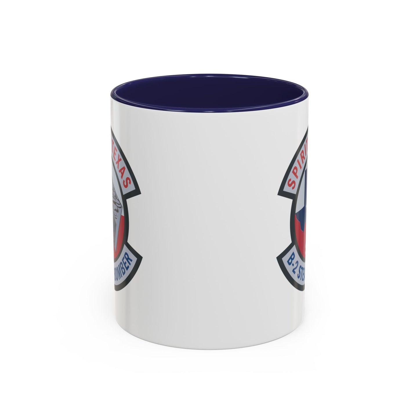 Accent Coffee Mug (11oz & 15oz) - USAF - B2 - Spirit of Texas - Stealth Bomber wo txt X 300