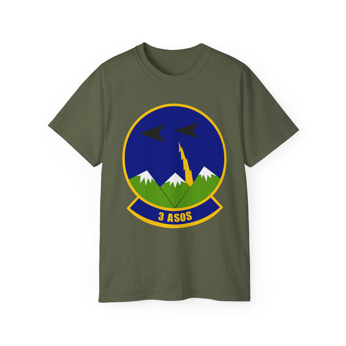 Unisex Ultra Cotton Tee - USAF - 3rd Air Support Operations Squadron wo txt X 300
