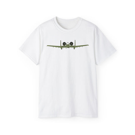 Unisex Ultra Cotton Tee - Aircraft - USAF - A-10 Thunderbolt II - Front X 300