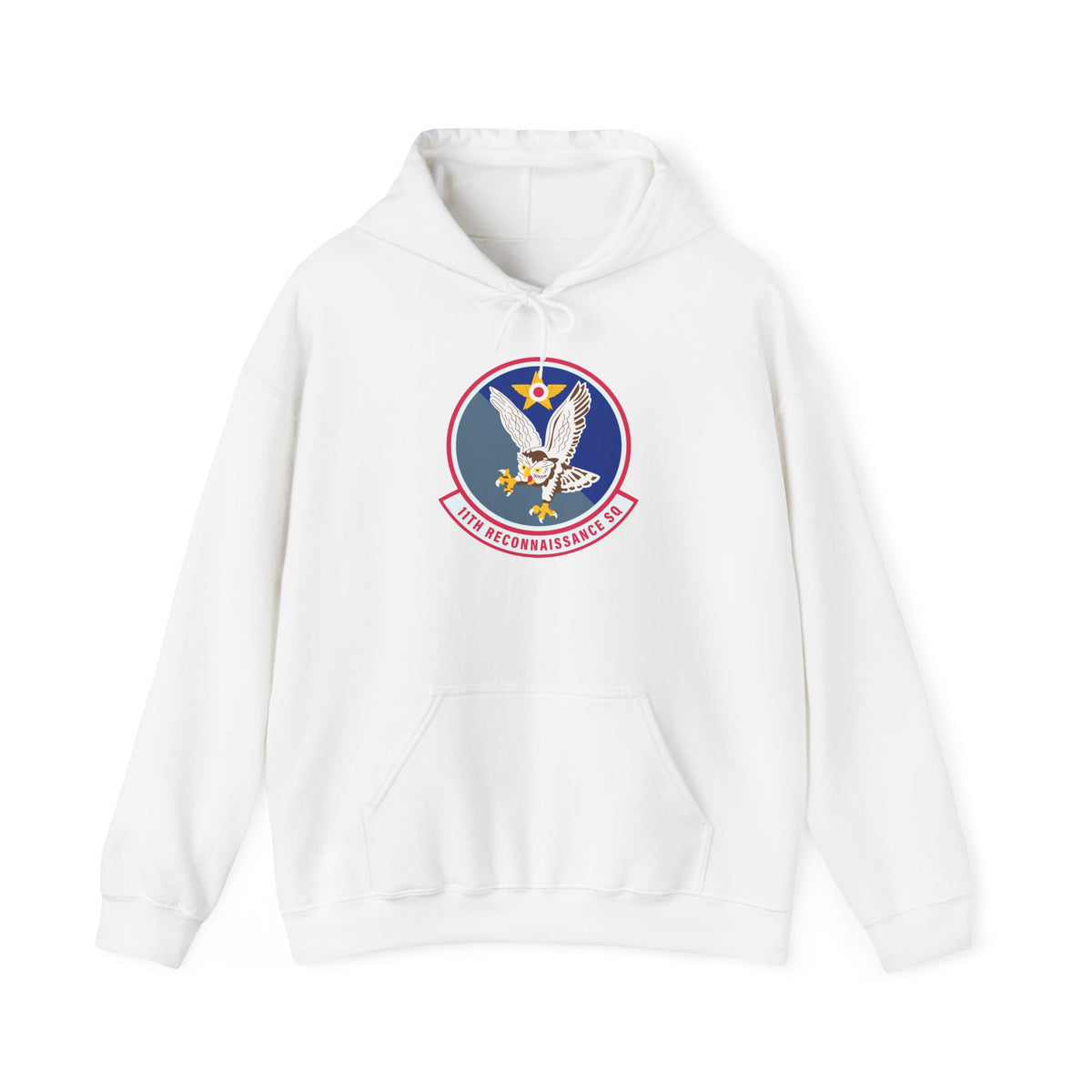 Unisex Heavy Blend Hooded Sweatshirt - USAF - 11th Attack Squadron wo txt