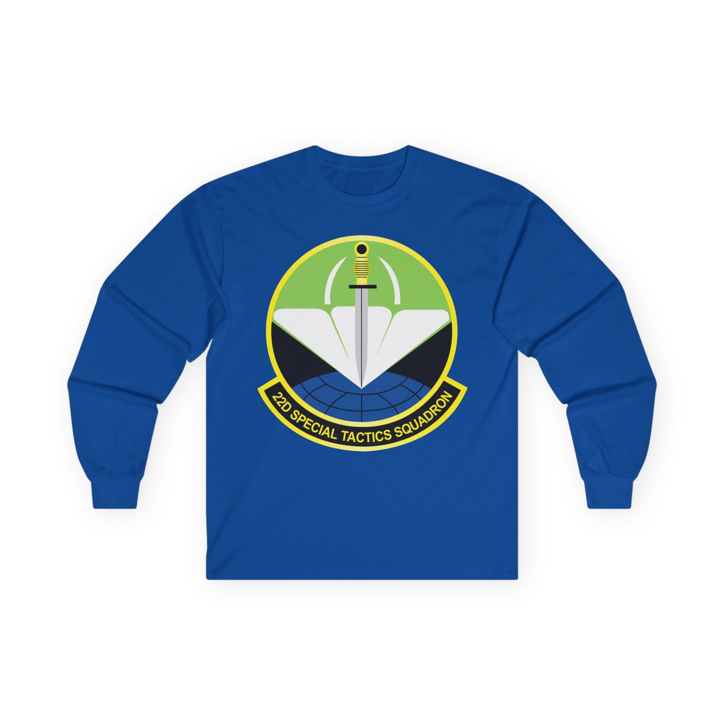 Unisex Ultra Cotton Long Sleeve Tee - USAF - 22nd Special Tactics Squadron  wo Txt X 300