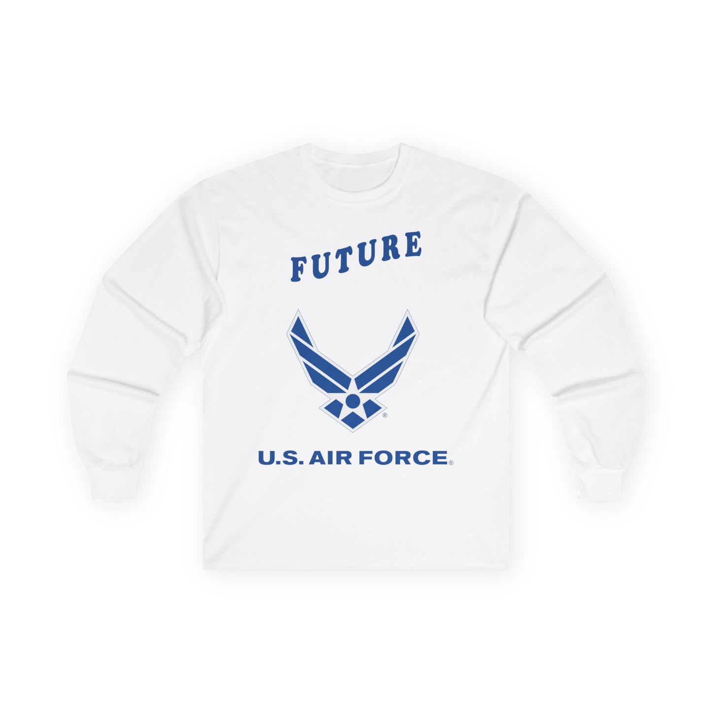 Unisex Ultra Cotton Long Sleeve Tee - USAF - Future Air Force X 300