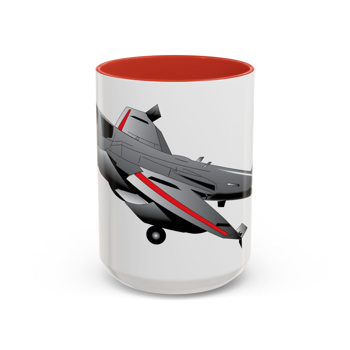 Accent Coffee Mug (11oz & 15oz) - Aircraft - Navy - A-6A Intruder X 300