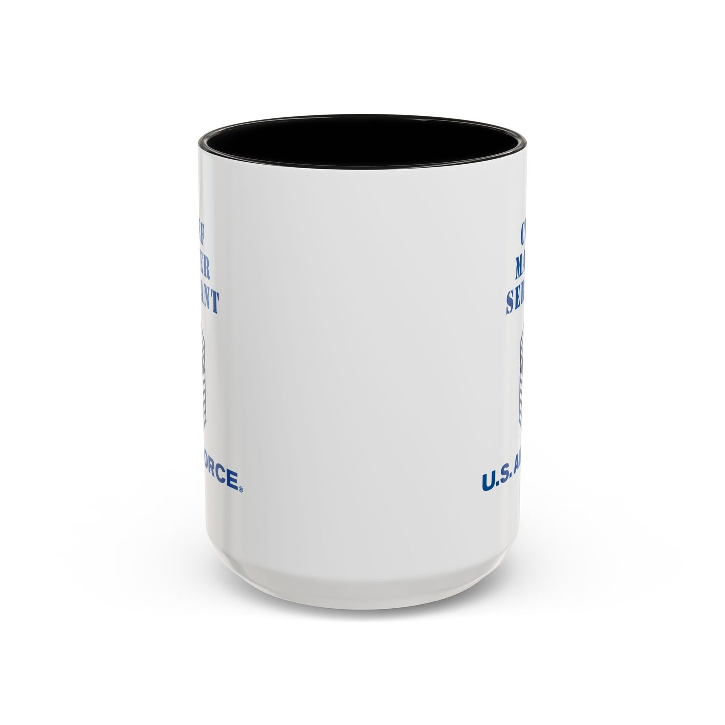 Accent Coffee Mug (11oz & 15oz) - USAF - Chief Master Sergeant (E9a) - 2020 - US Air Force w Text X 300