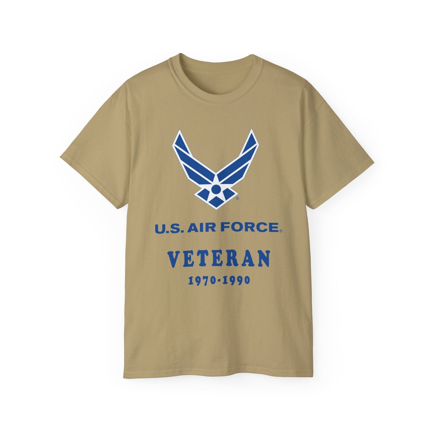 Unisex Ultra Cotton Tee - USAF - Air Force - Veteran w years