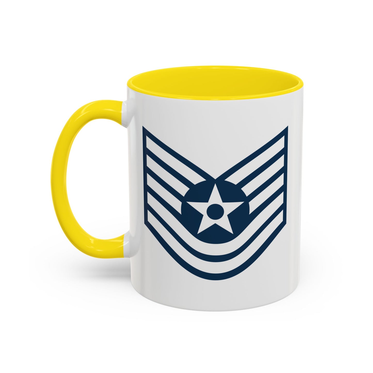 Accent Coffee Mug (11oz & 15oz) - USAF - Technical Sergeant (E6) - 2020