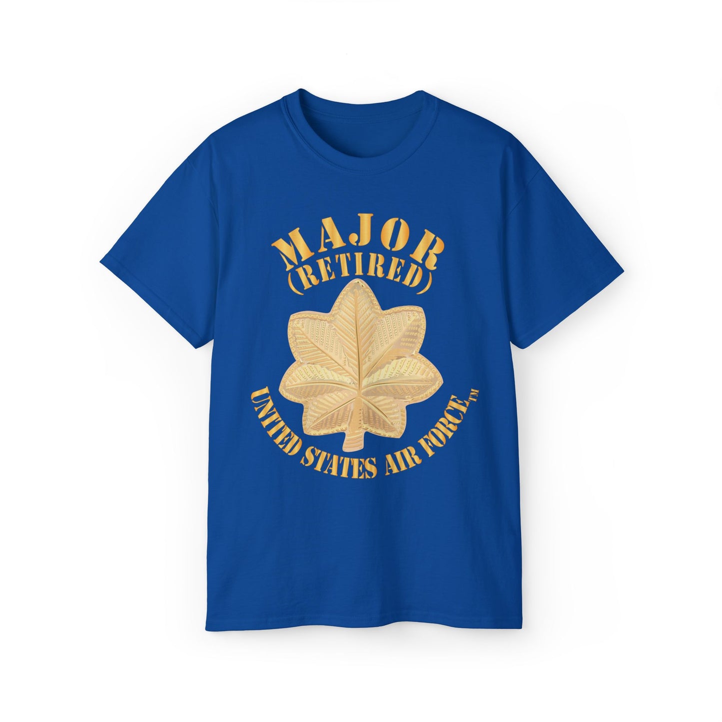 Unisex Ultra Cotton Tee - USAF - Major - Retired X 300