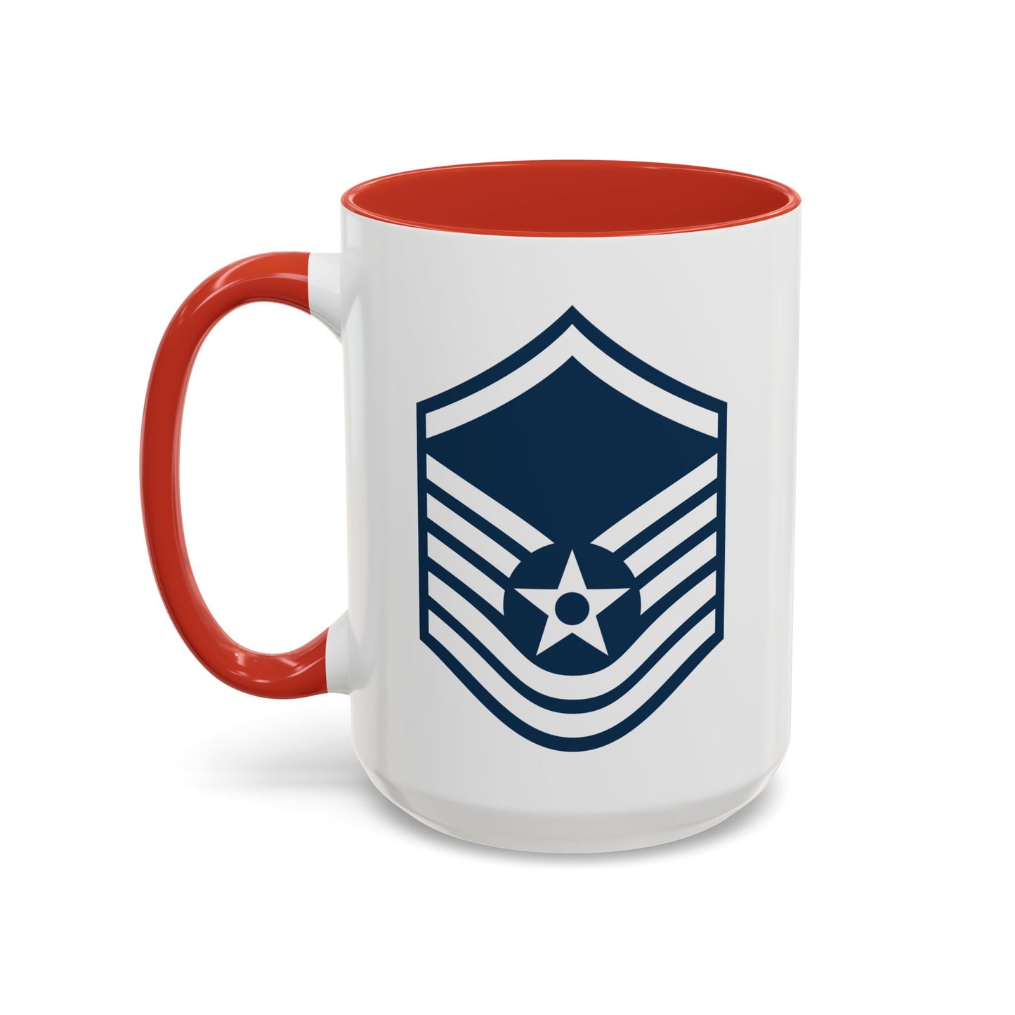 Accent Coffee Mug (11oz & 15oz) - USAF - Master Sergeant (E7a) - 2020