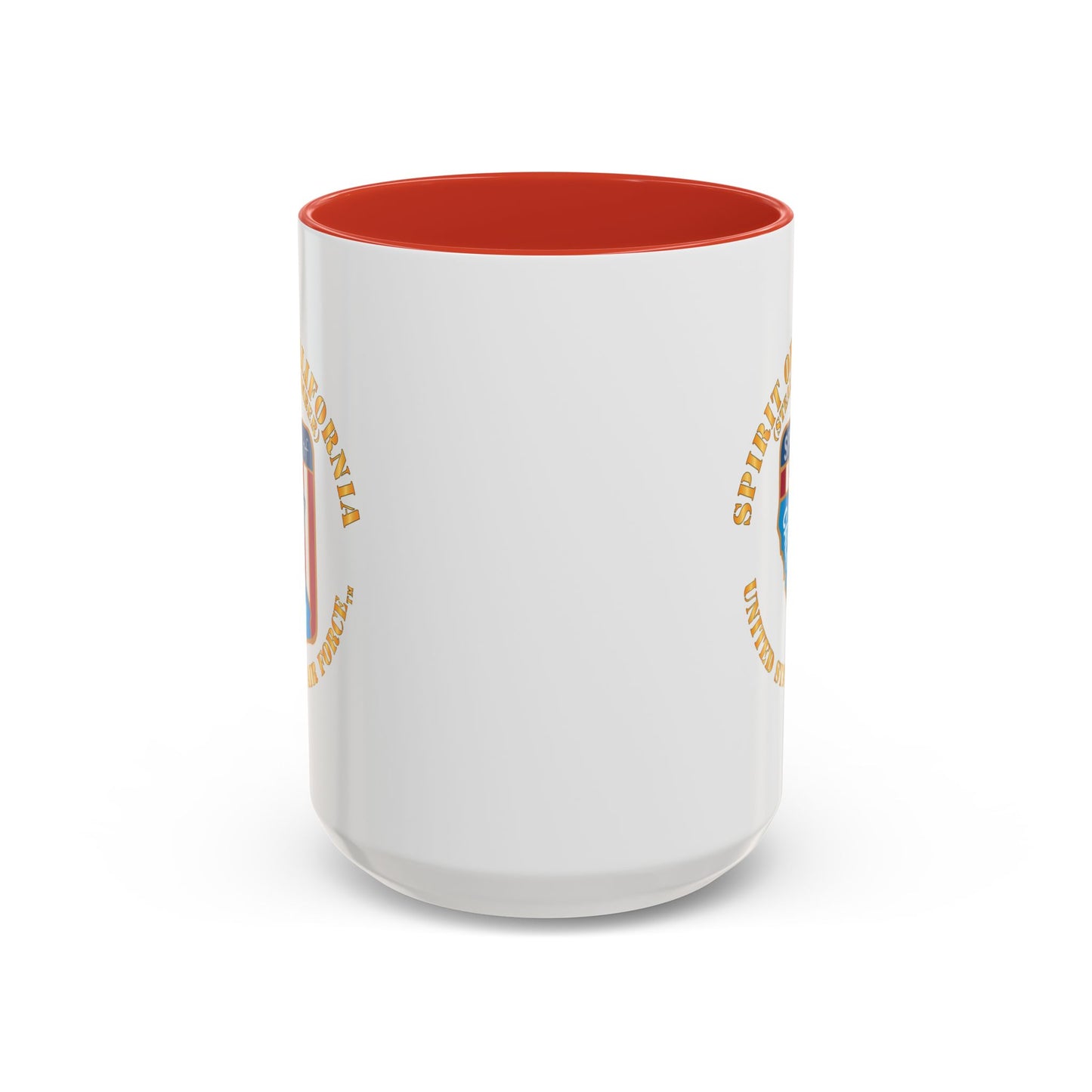 Accent Coffee Mug (11oz & 15oz) - USAF - B2 - Spirit of California - Stealth Bomber X 300