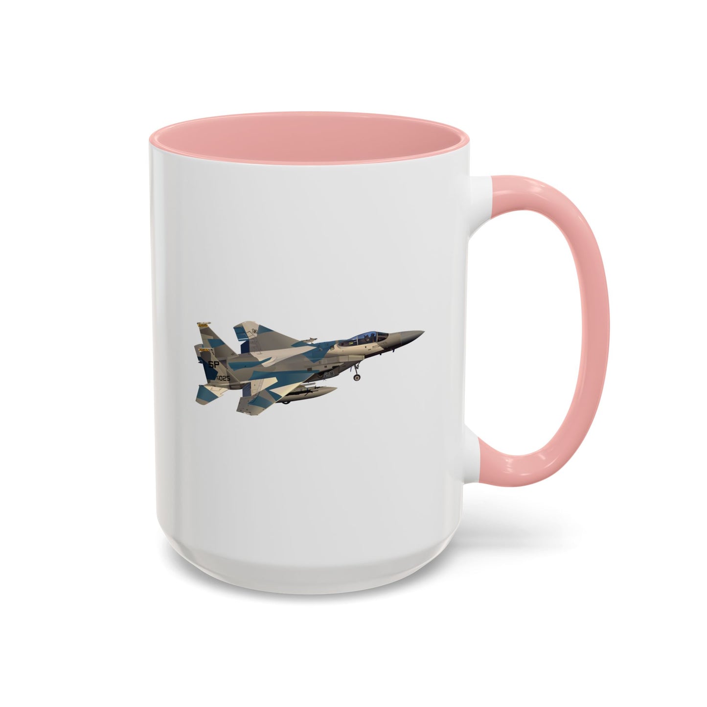 Accent Coffee Mug (11oz & 15oz) - USAF - F15 Eagle wo txt