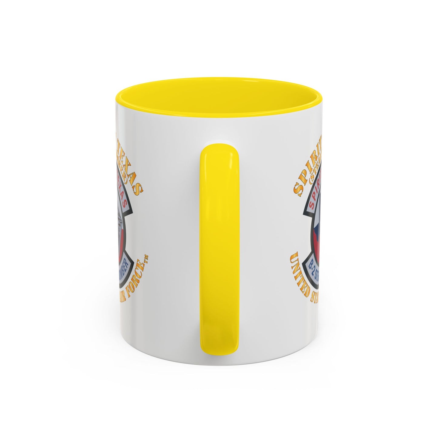 Accent Coffee Mug (11oz & 15oz) - USAF - B2 - Spirit of Texas - Stealth Bomber X 300