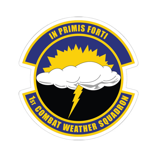 Kiss-Cut Stickers - USAF - 1st Combat Weather Squadron (PACAF) wo txt
