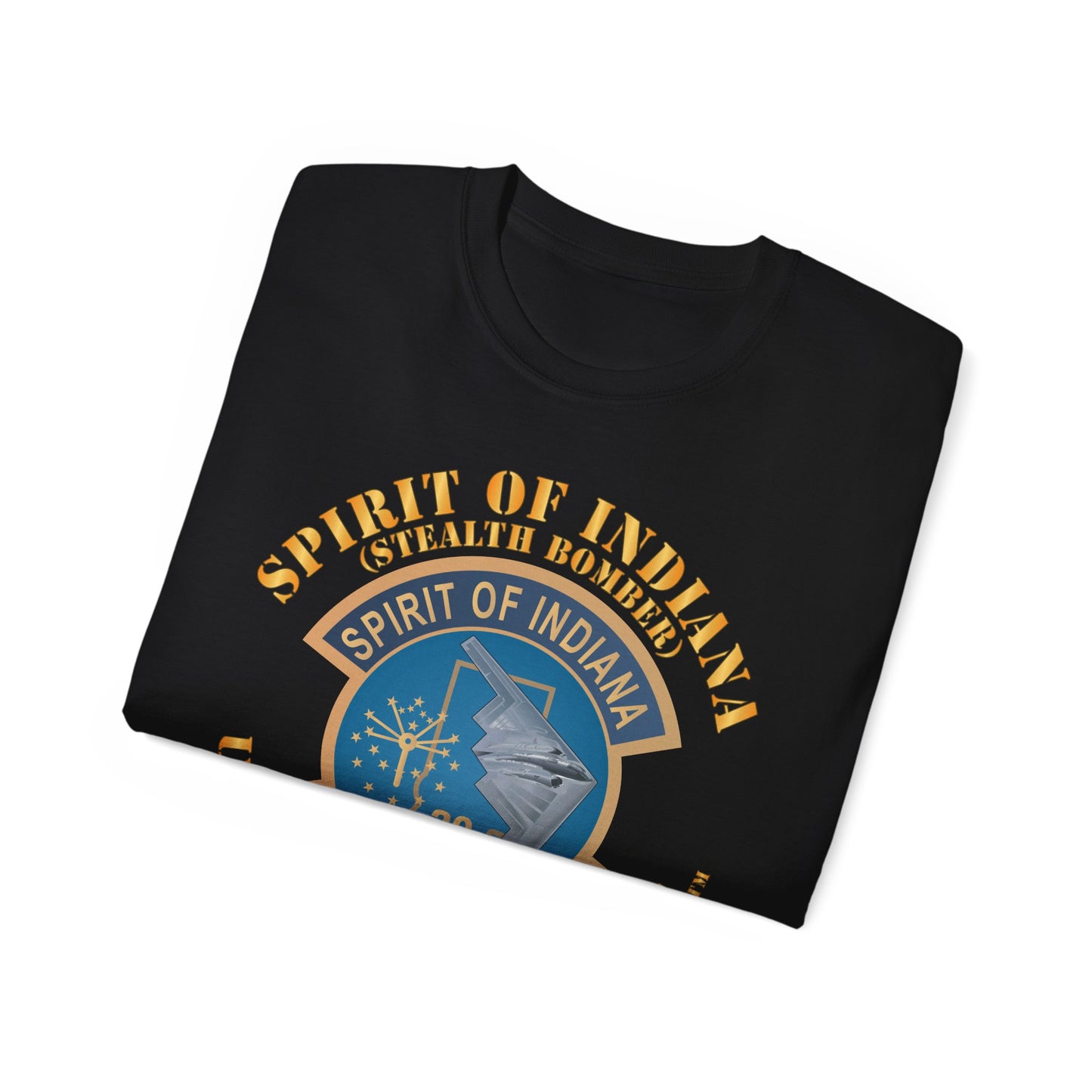 Unisex Ultra Cotton Tee - USAF - B2 - Spirit of Indiana - Stealth Bomber X 300