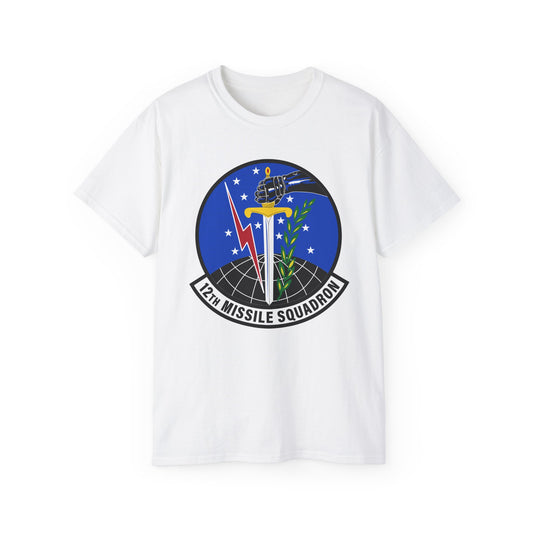 Unisex Ultra Cotton Tee - USAF - 12th Missile Squadron wo txt