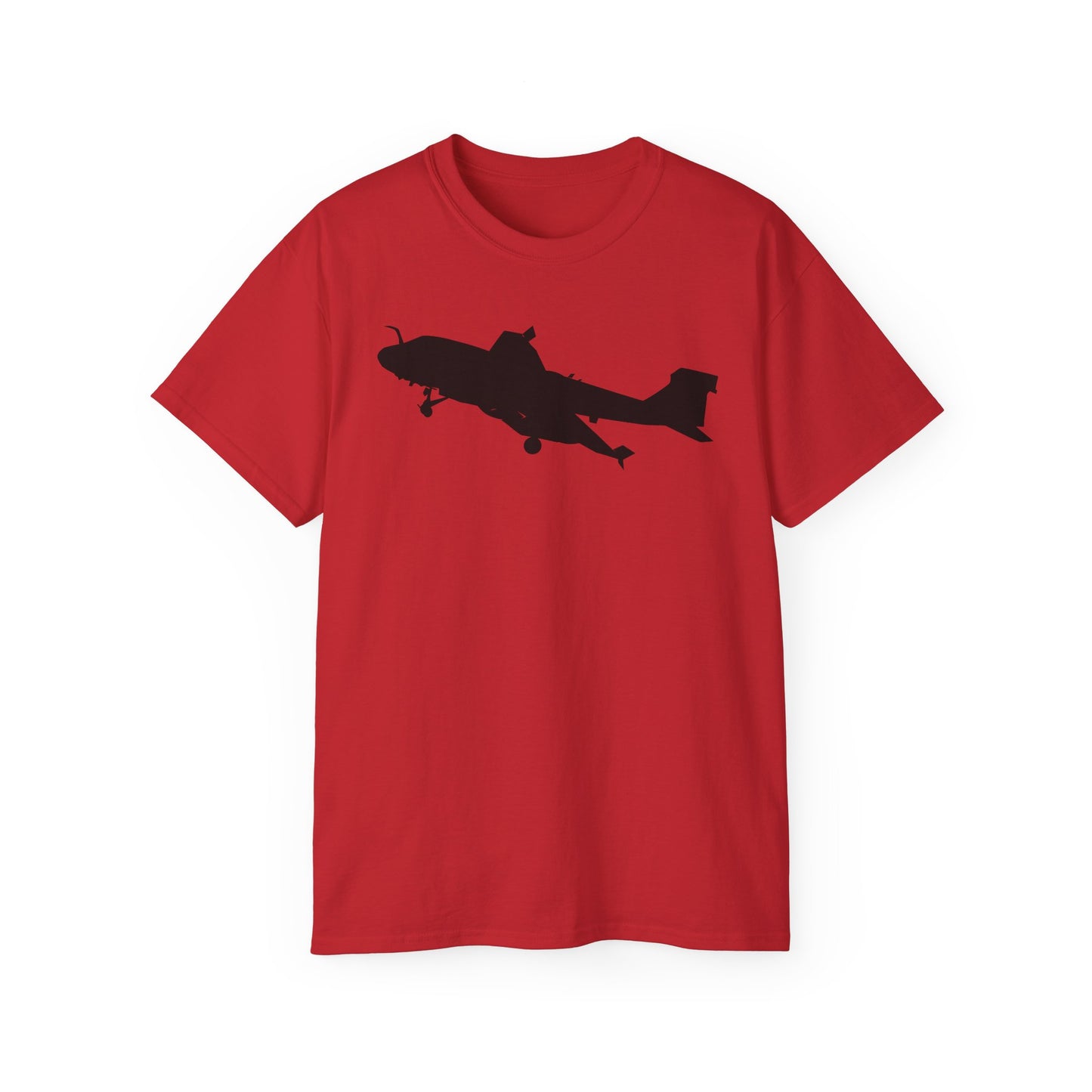 Unisex Ultra Cotton Tee - Aircraft - Navy - A-6A Intruder - Silhouette X 300