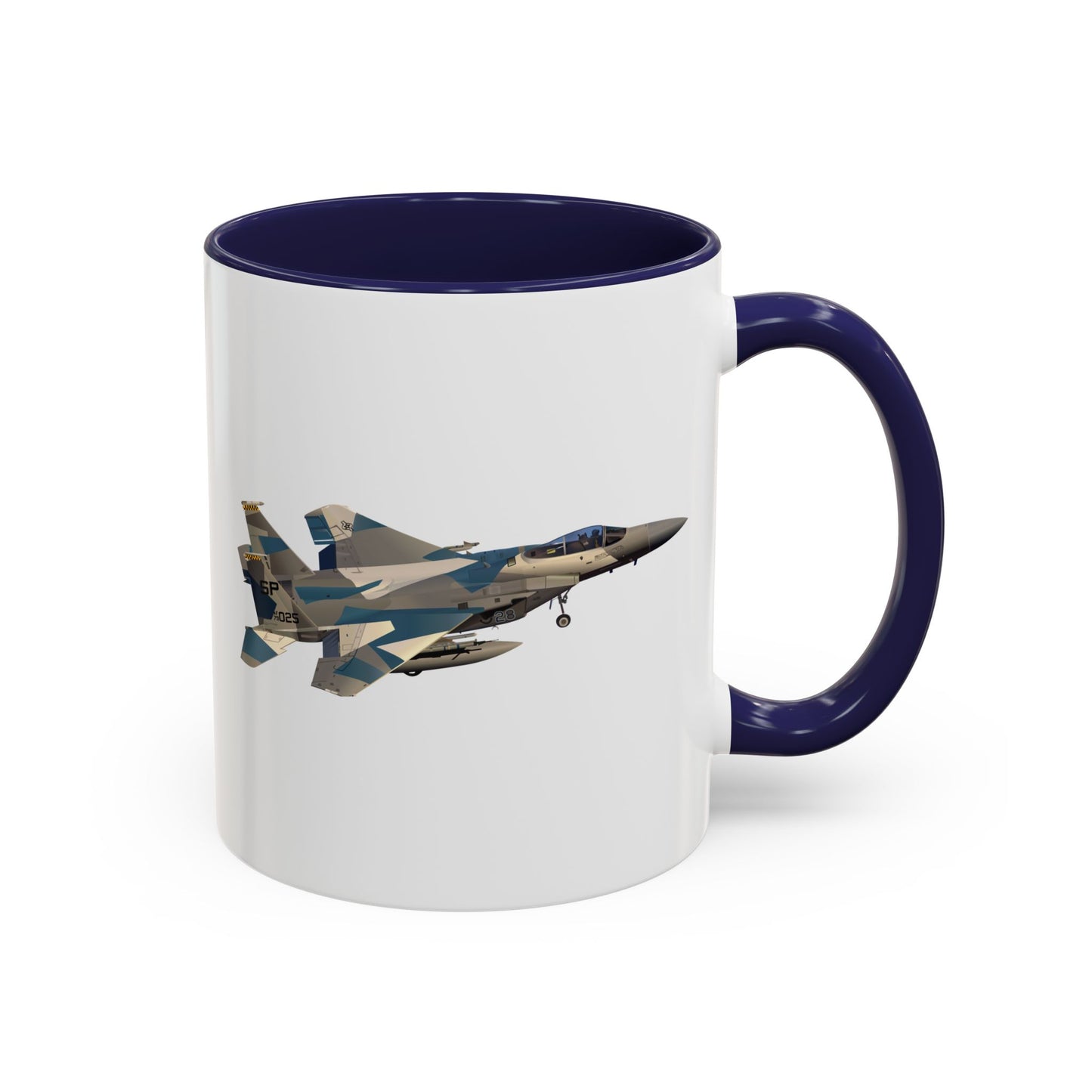 Accent Coffee Mug (11oz & 15oz) - USAF - F15 Eagle wo txt