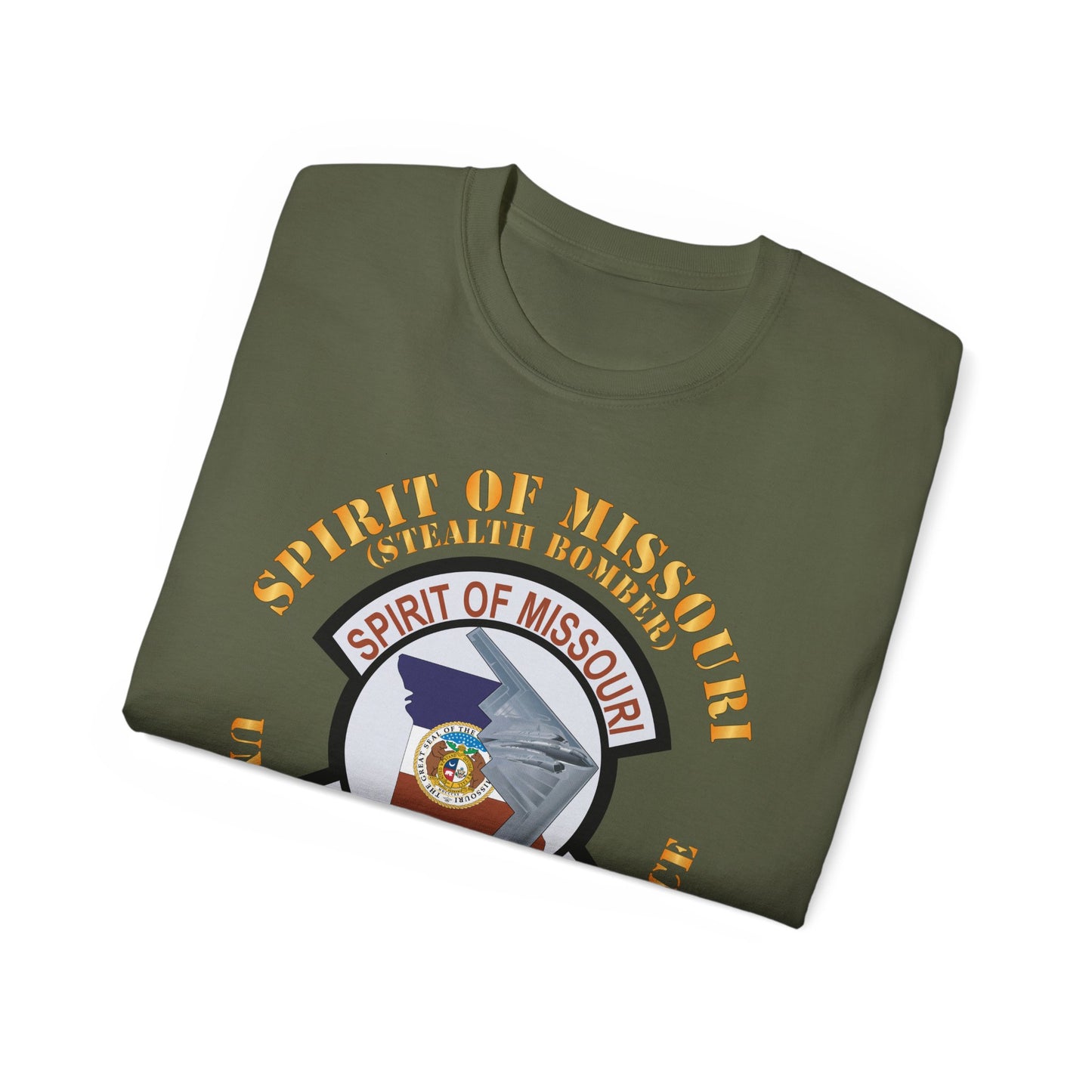 Unisex Ultra Cotton Tee - USAF - B2 - Spirit of Missouri Stealth Bomber X 300