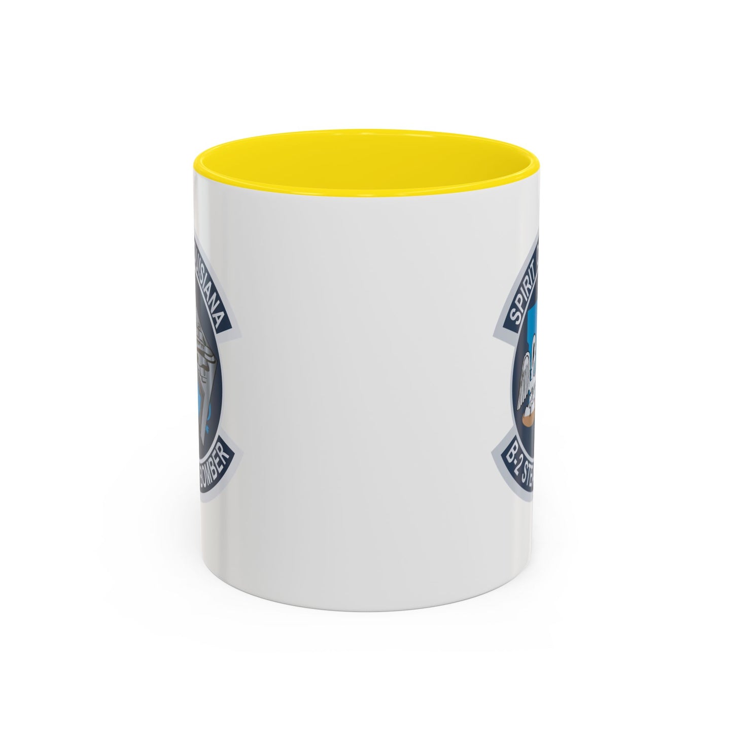 Accent Coffee Mug (11oz & 15oz) - USAF - B2 - Spirit of Louisiana - Stealth Bomber wo txt X 300