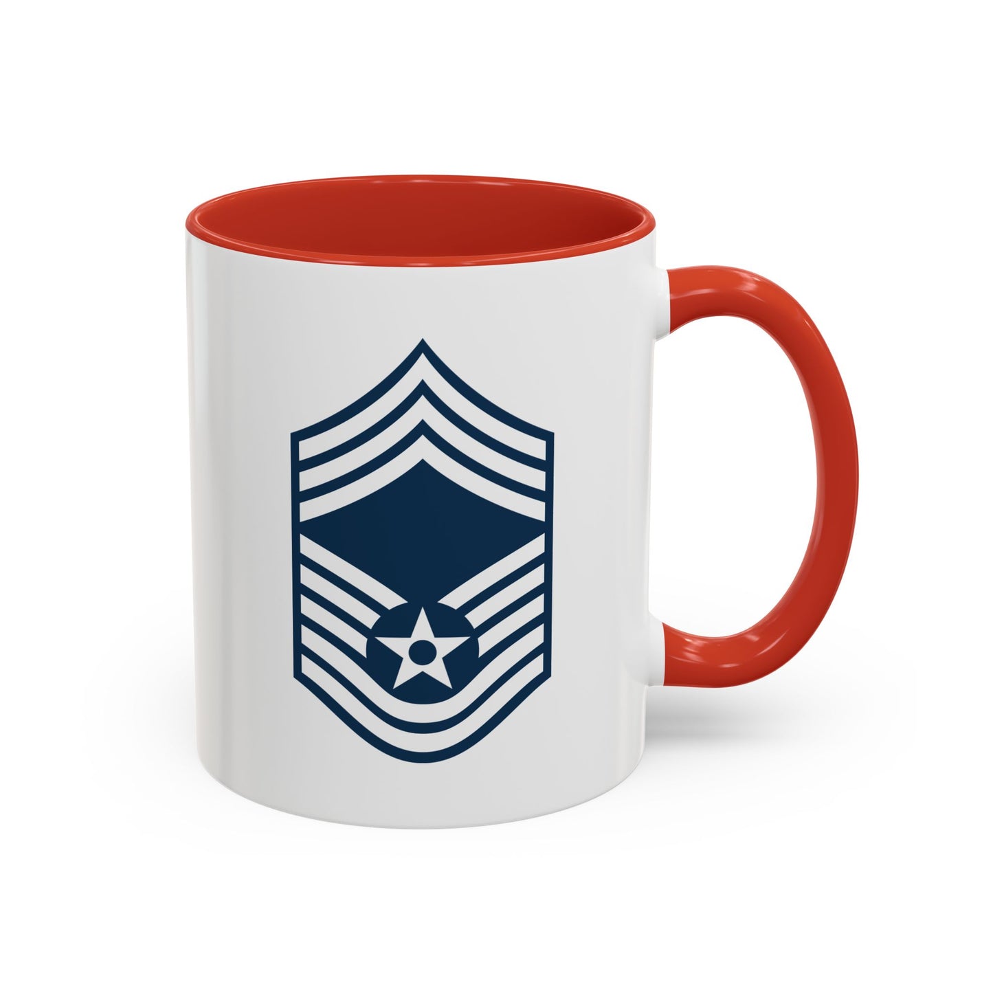 Accent Coffee Mug (11oz & 15oz) - USAF - Chief Master Sergeant (E9a) - 2020