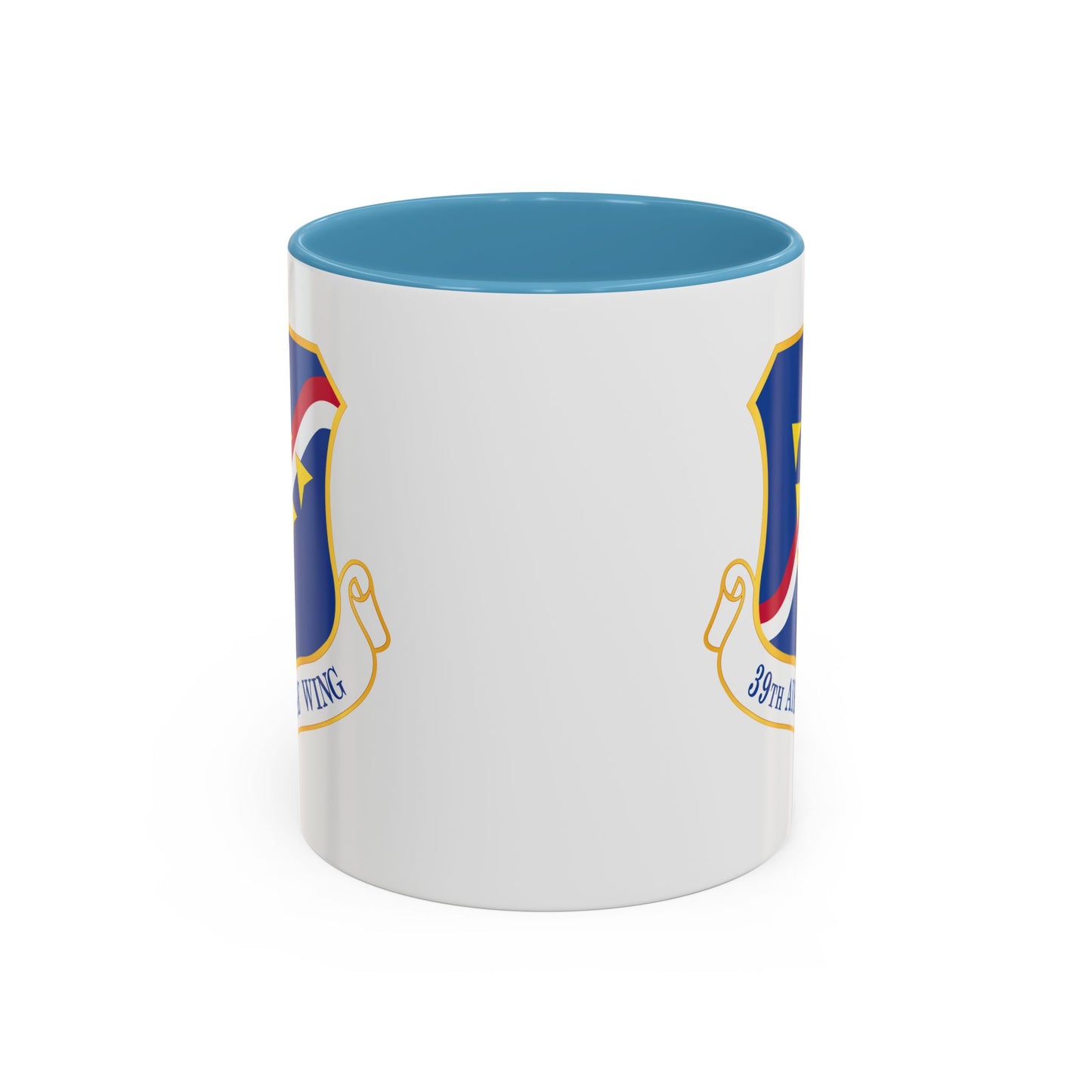 Accent Coffee Mug (11oz & 15oz) - USAF - 39th Airbase Wing wo Txt