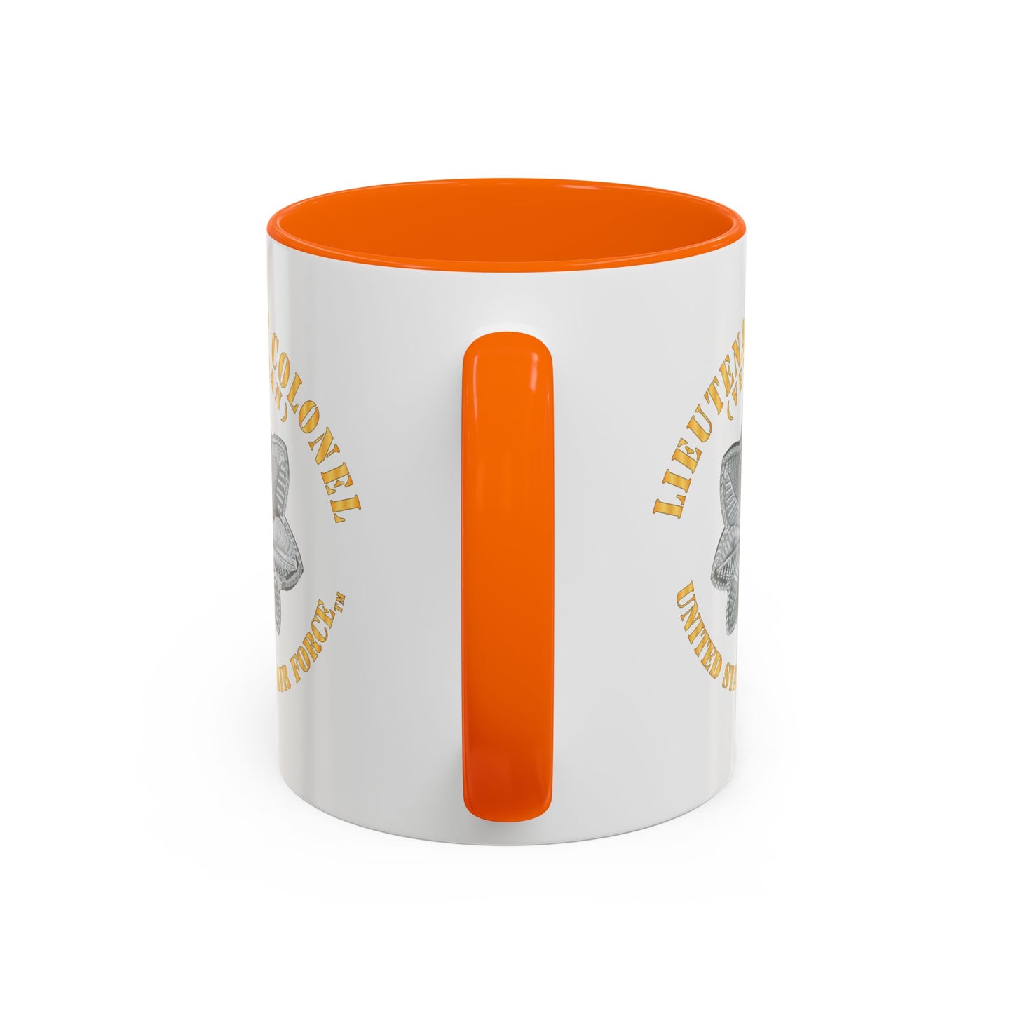 Accent Coffee Mug (11oz & 15oz) - USAF - Lieutenant Colonel - LTC - Veteran - TM X 300