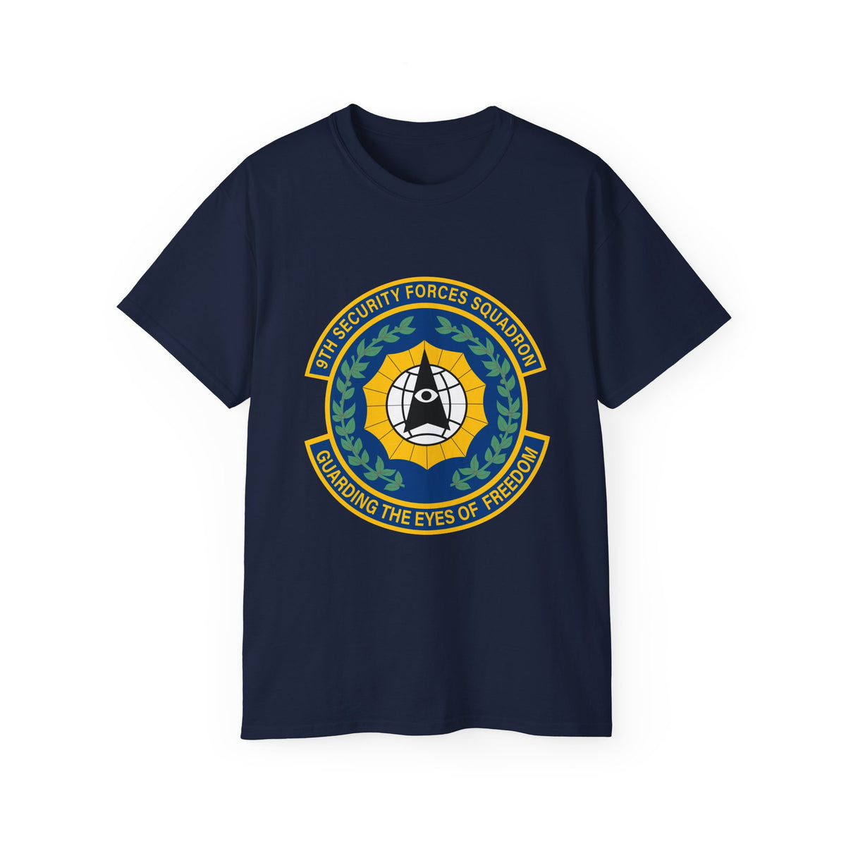 Unisex Ultra Cotton Tee - USAF - 9th Security Forces Squadron wo txt X 300