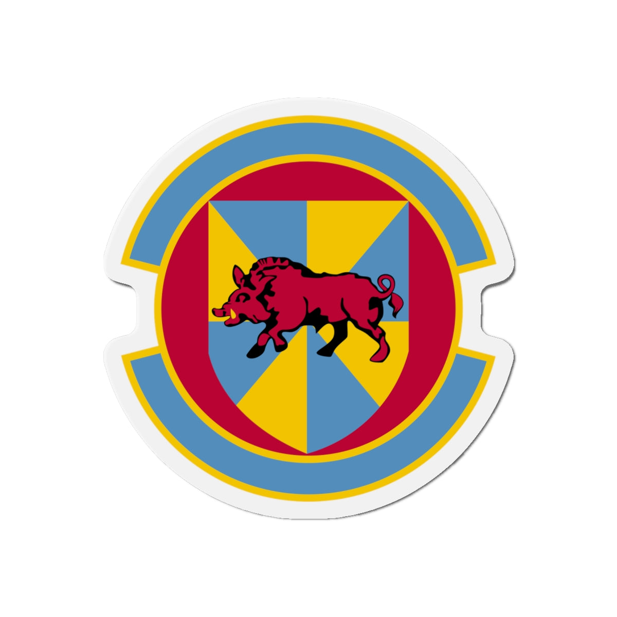 Die-Cut Magnet - USAF - 12th Force Support Squadron wo txt