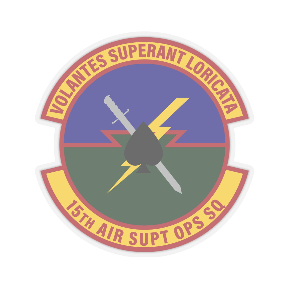 Kiss-Cut Stickers - USAF - 15th Air Support Operations Squadron wo txt