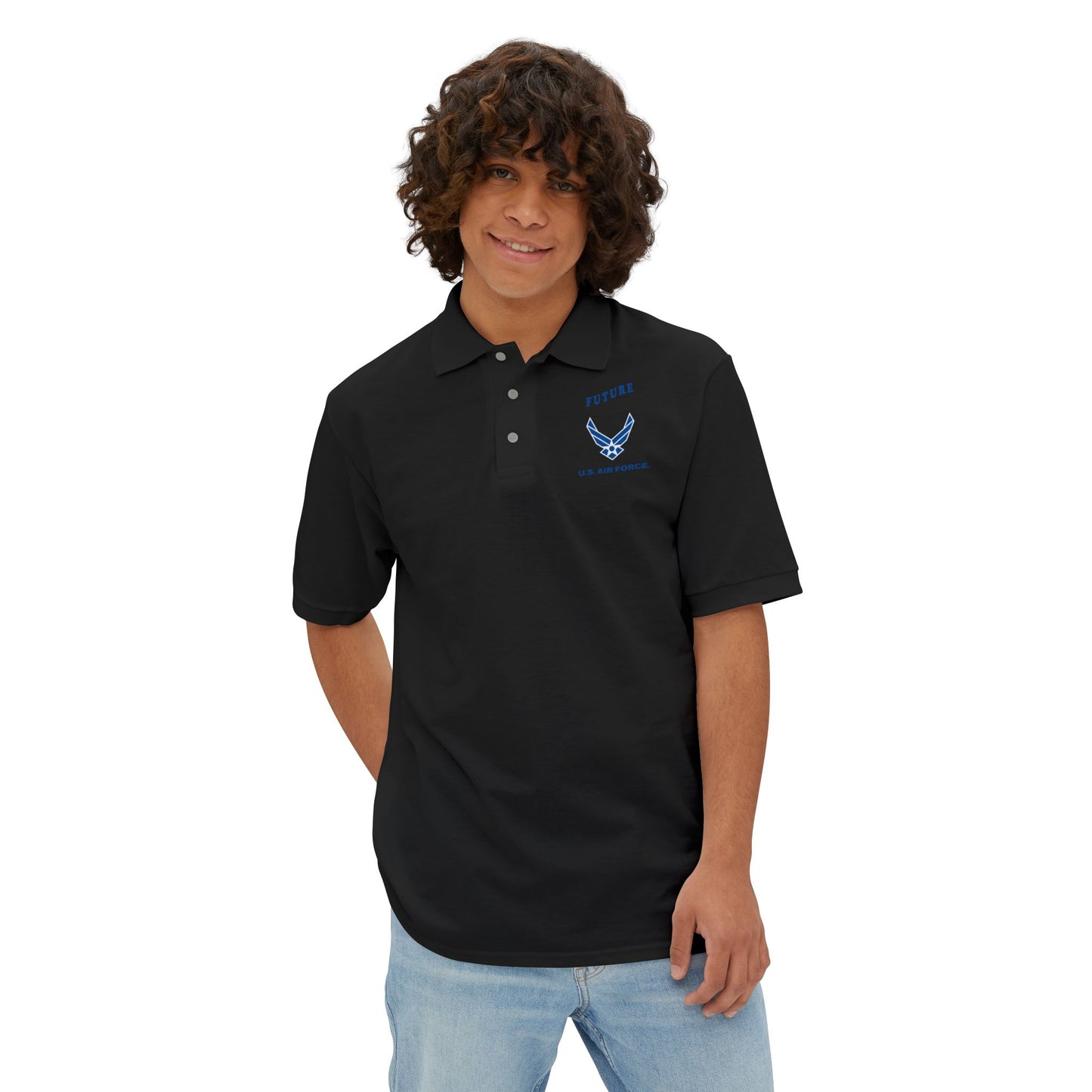Men's Piqué Polo - USAF - Future Air Force X 300