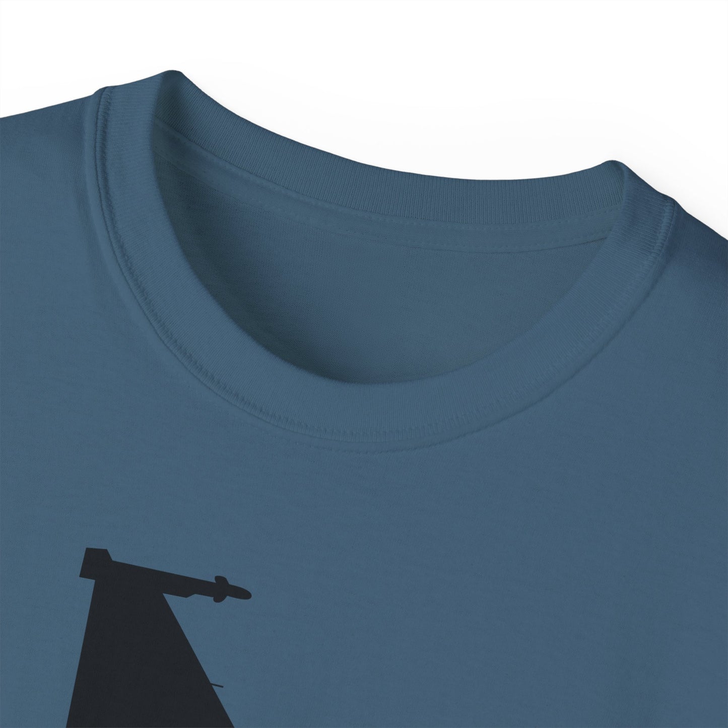 Unisex Ultra Cotton Tee - Aircraft - F-16 -Top - Silhouette - wo Txt X 300