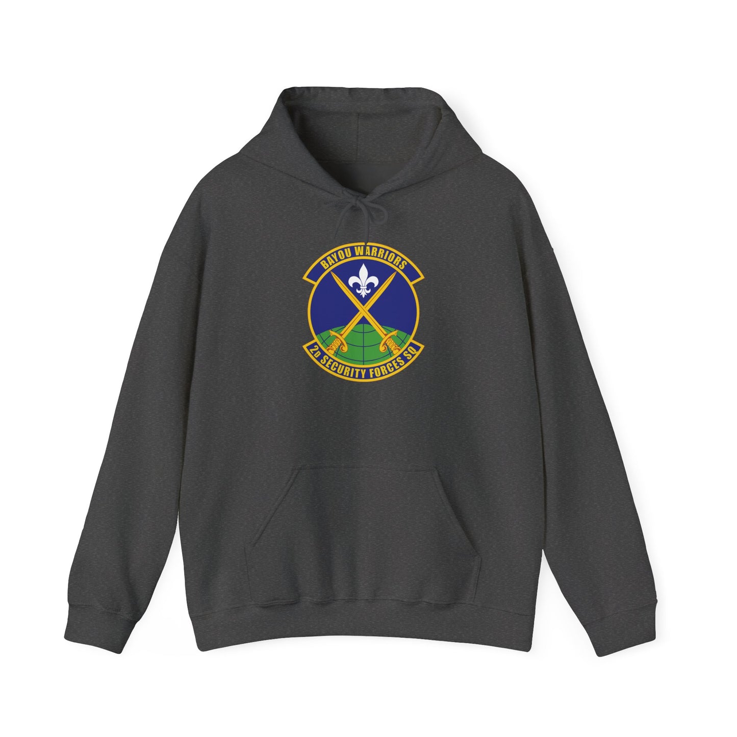 Unisex Heavy Blend Hooded Sweatshirt - USAF - 2nd Security Forces Squadron wo txt