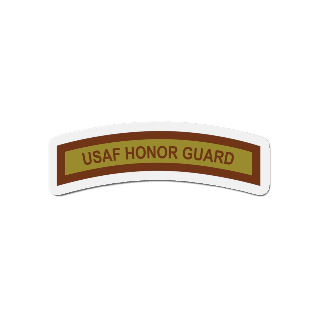 Die-Cut Magnet - USAF - Honor Guard Tab