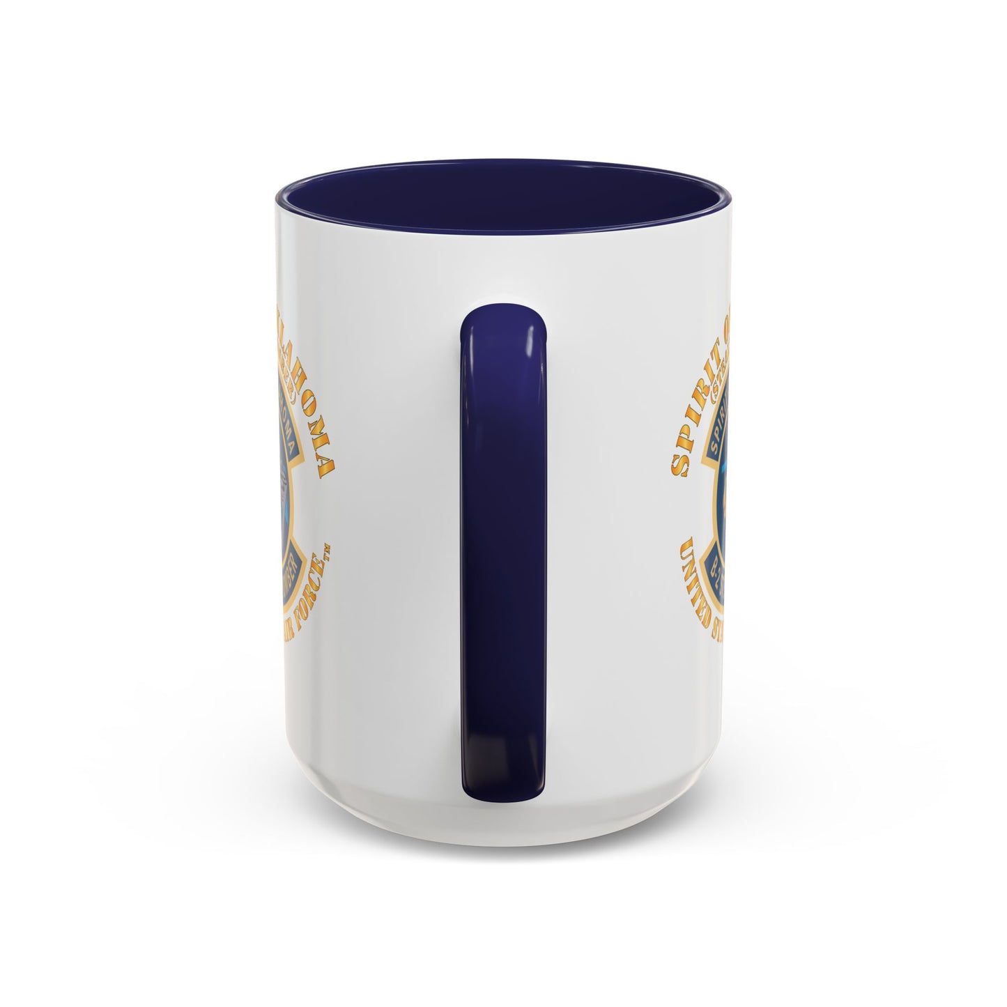 Accent Coffee Mug (11oz & 15oz) - USAF - B2 - Spirit of Oklahoma - Stealth Bomber X 300