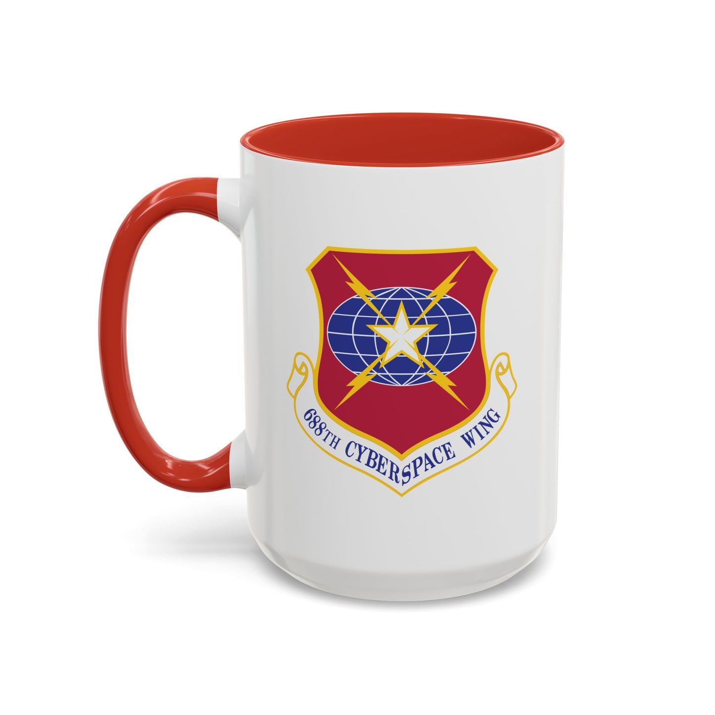 Accent Coffee Mug (11oz & 15oz) - USAF - 688th Cyberspace Wing wo Txt X 300