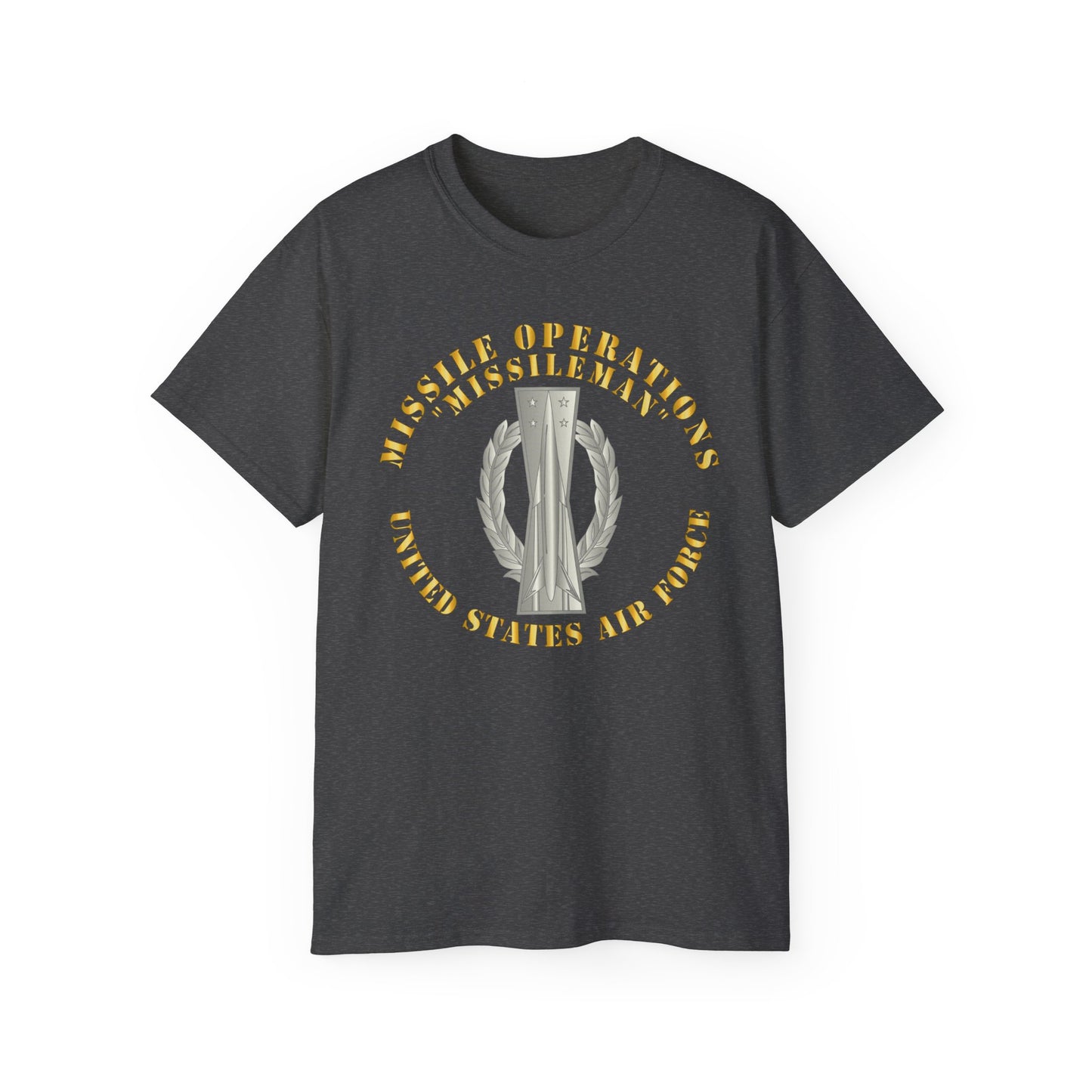 Unisex Ultra Cotton Tee - USAF - Missile Operations - Missileman - Basic