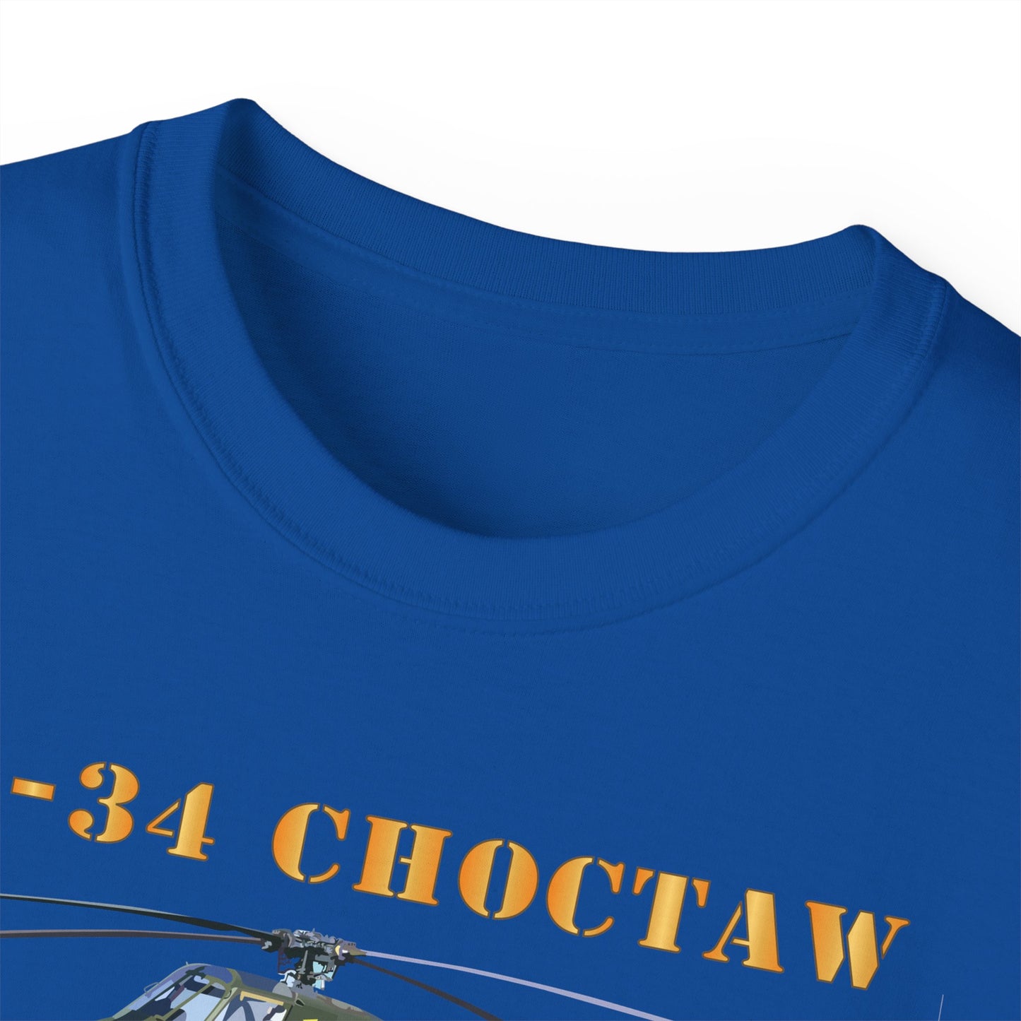 Unisex Ultra Cotton Tee - H-34 Choctaw with Txt X 300