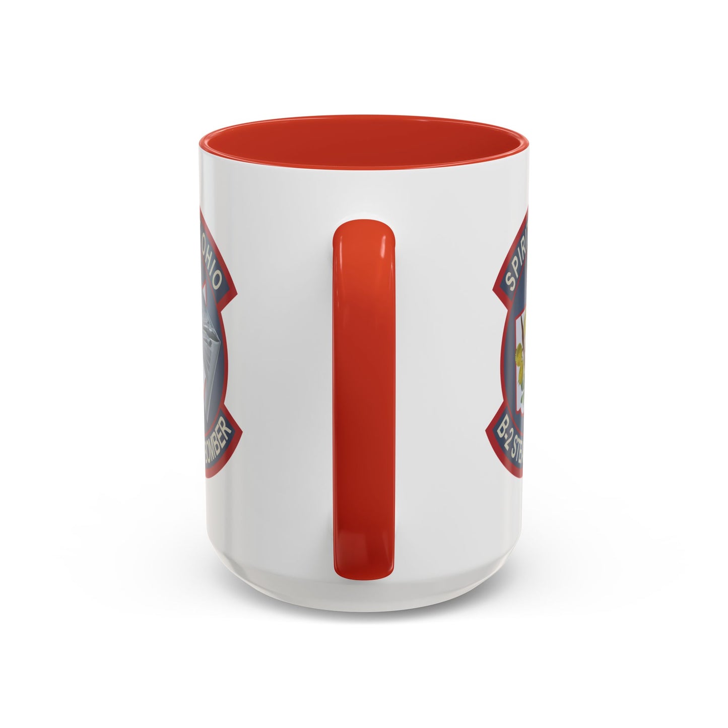 Accent Coffee Mug (11oz & 15oz) - USAF - B2 - Spirit of Ohio - Stealth Bomber wo txt X 300