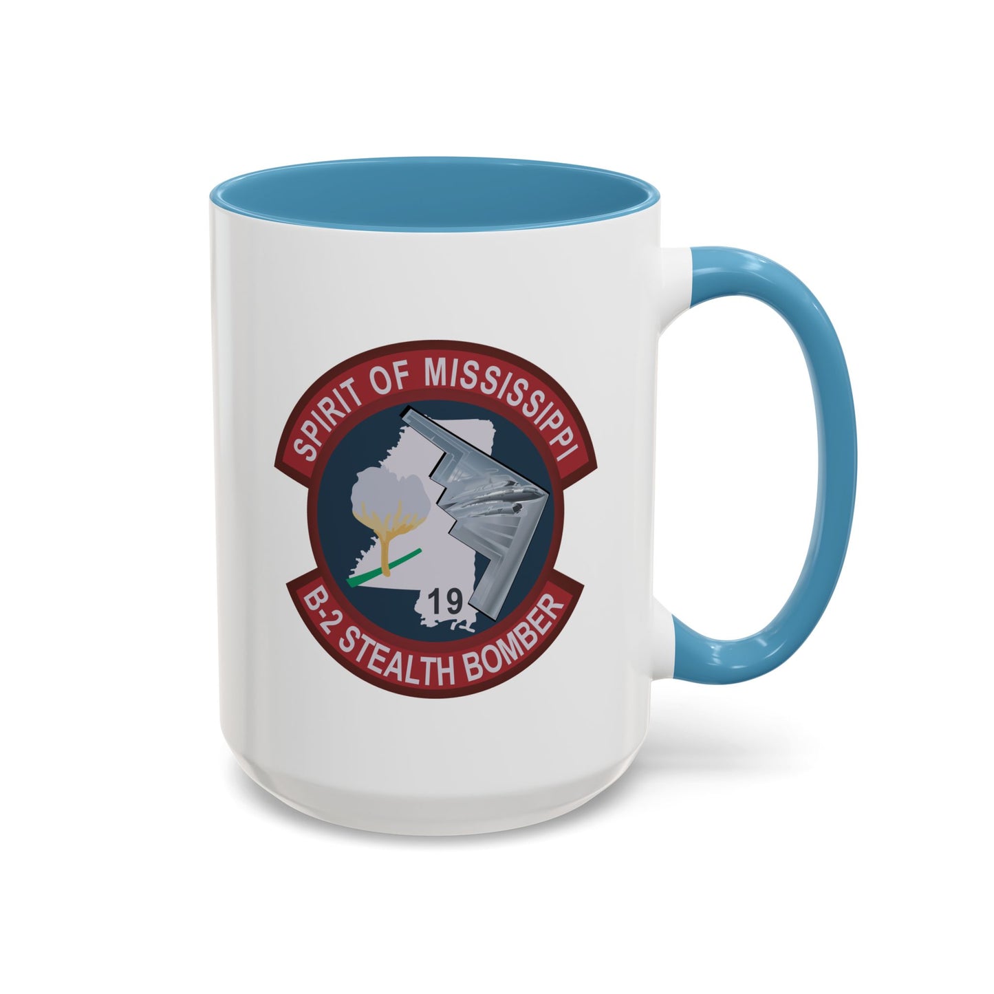 Accent Coffee Mug (11oz & 15oz) - USAF - B2 - Spirit of Mississippi - Stealth Bomber wo txt X 300
