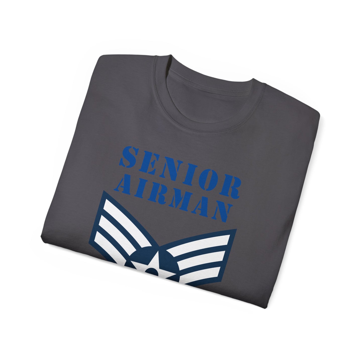 Unisex Ultra Cotton Tee - USAF - Senior Airman (E4) - 2020 - US Air Force w Text X 300