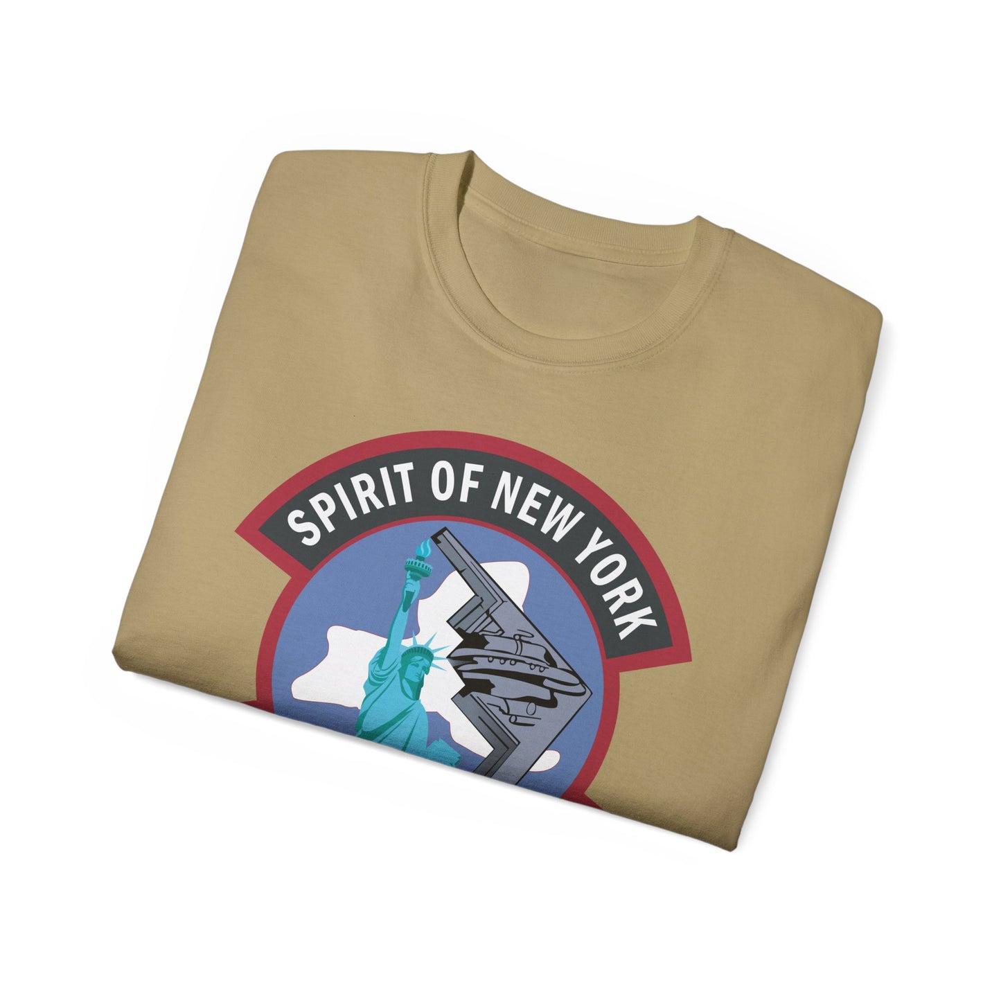 Unisex Ultra Cotton Tee - USAF - B2 - Spirit of New York - Stealth Bomber wo txt X 300