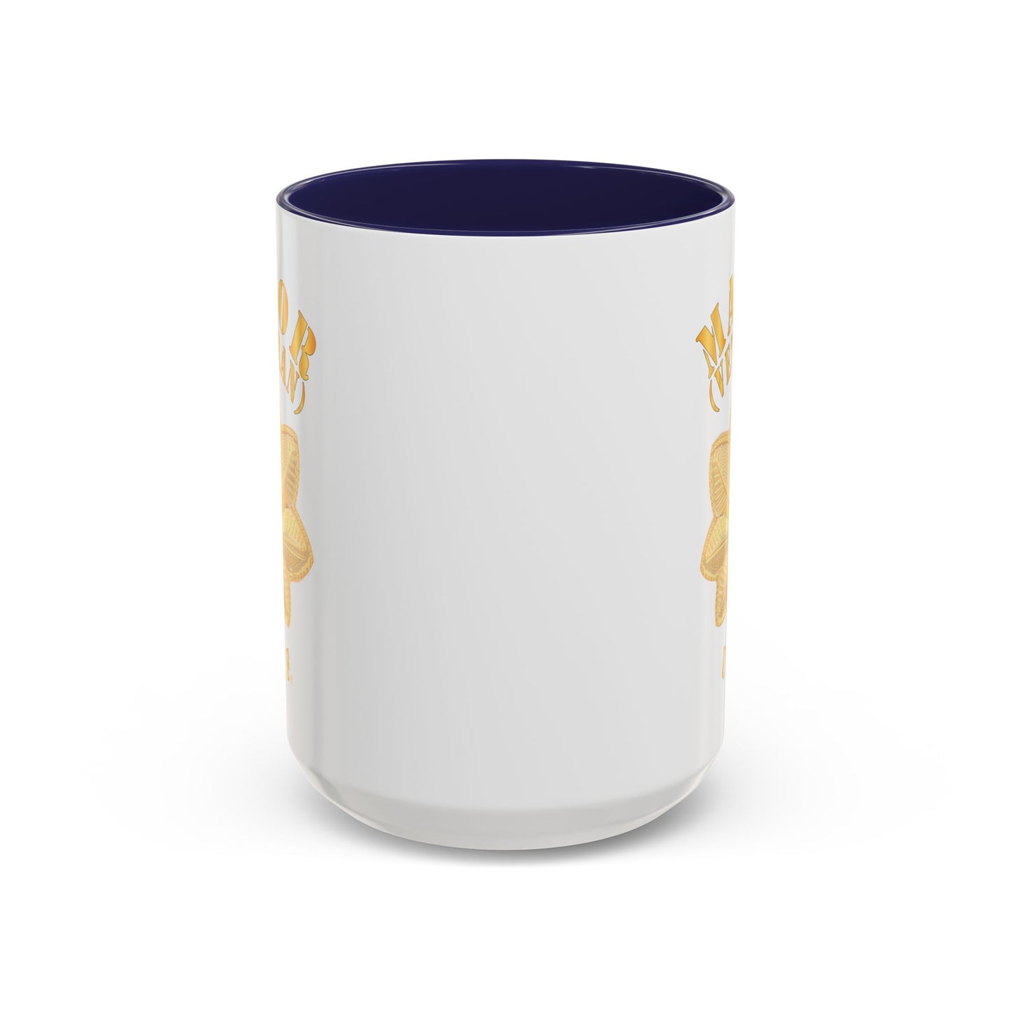 Accent Coffee Mug (11oz & 15oz) - USAF - Major - Veteran - USAF X 300