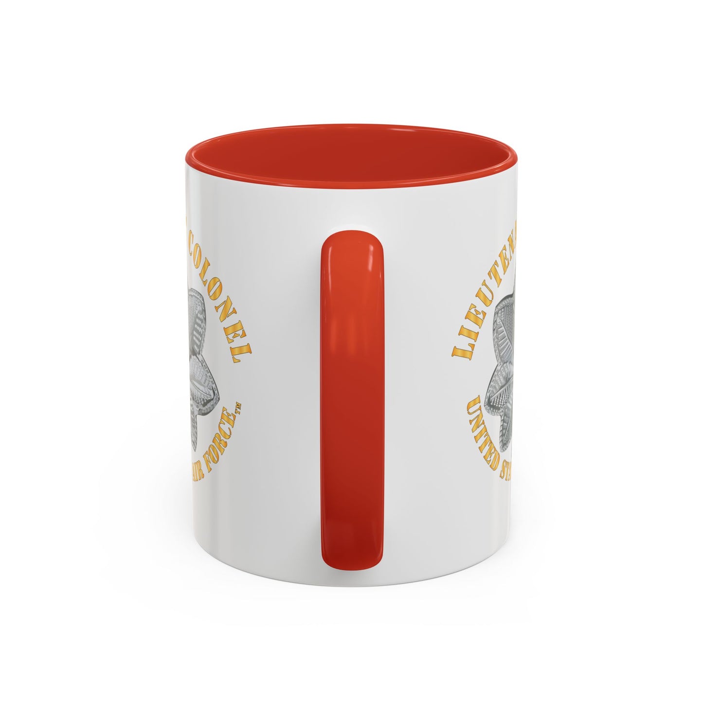 Accent Coffee Mug (11oz & 15oz) - USAF - Lieutenant Colonel - LTC - TM X 300