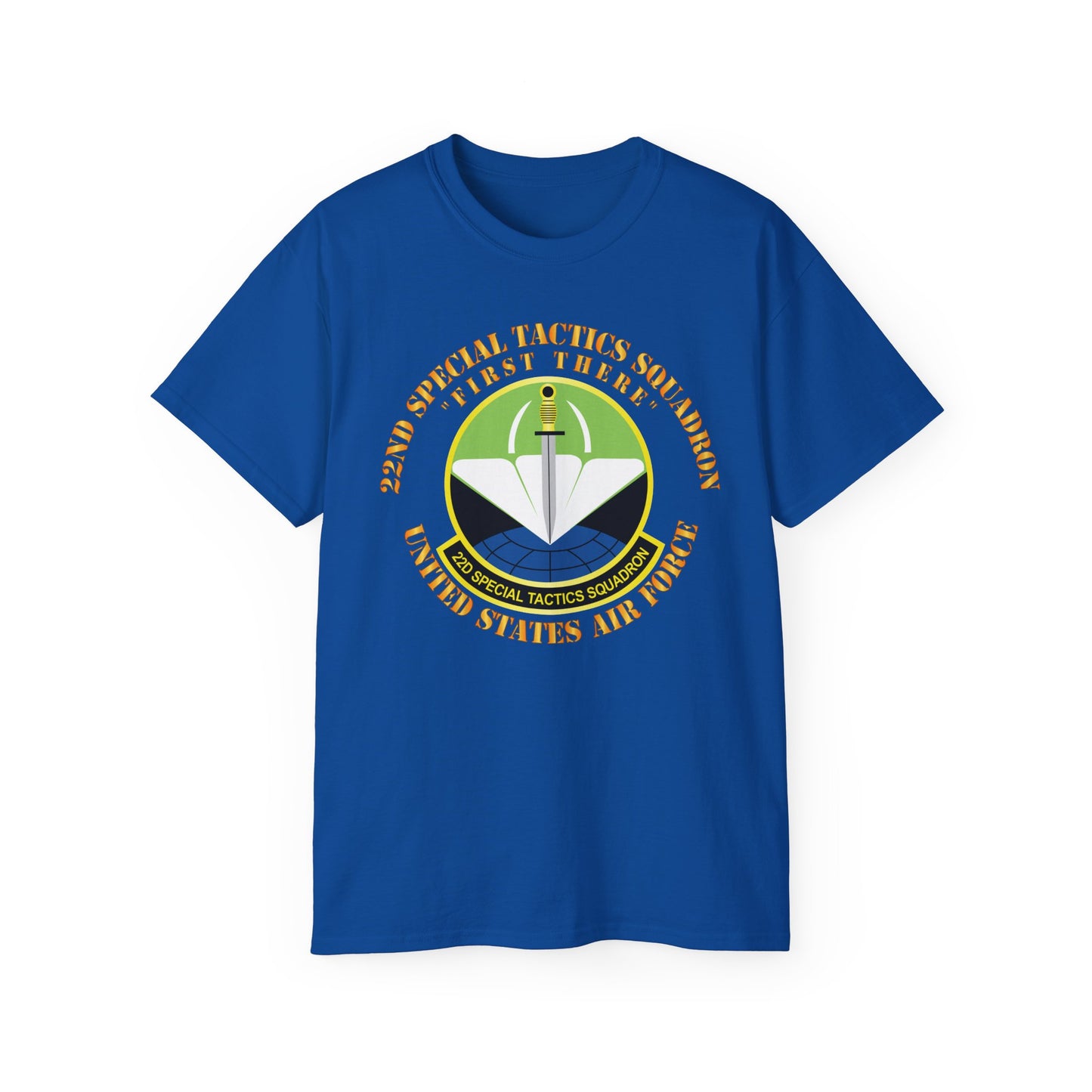 Unisex Ultra Cotton Tee - USAF - 22nd Special Tactics Squadron - First There X 300