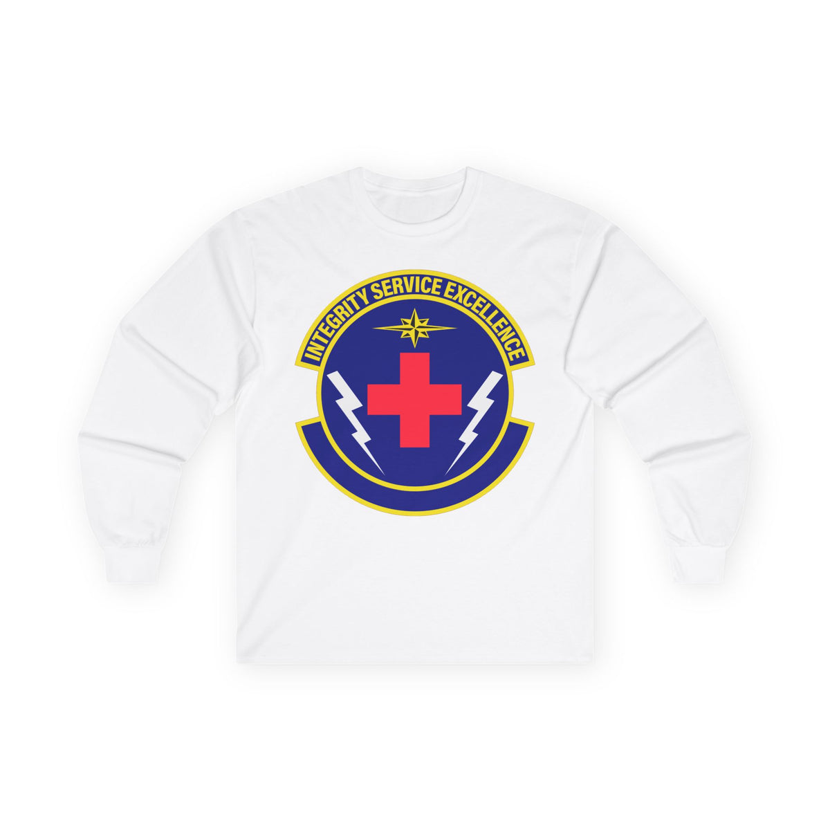 Unisex Ultra Cotton Long Sleeve Tee - USAF - 10th Healthcare Operations Sq wo txt