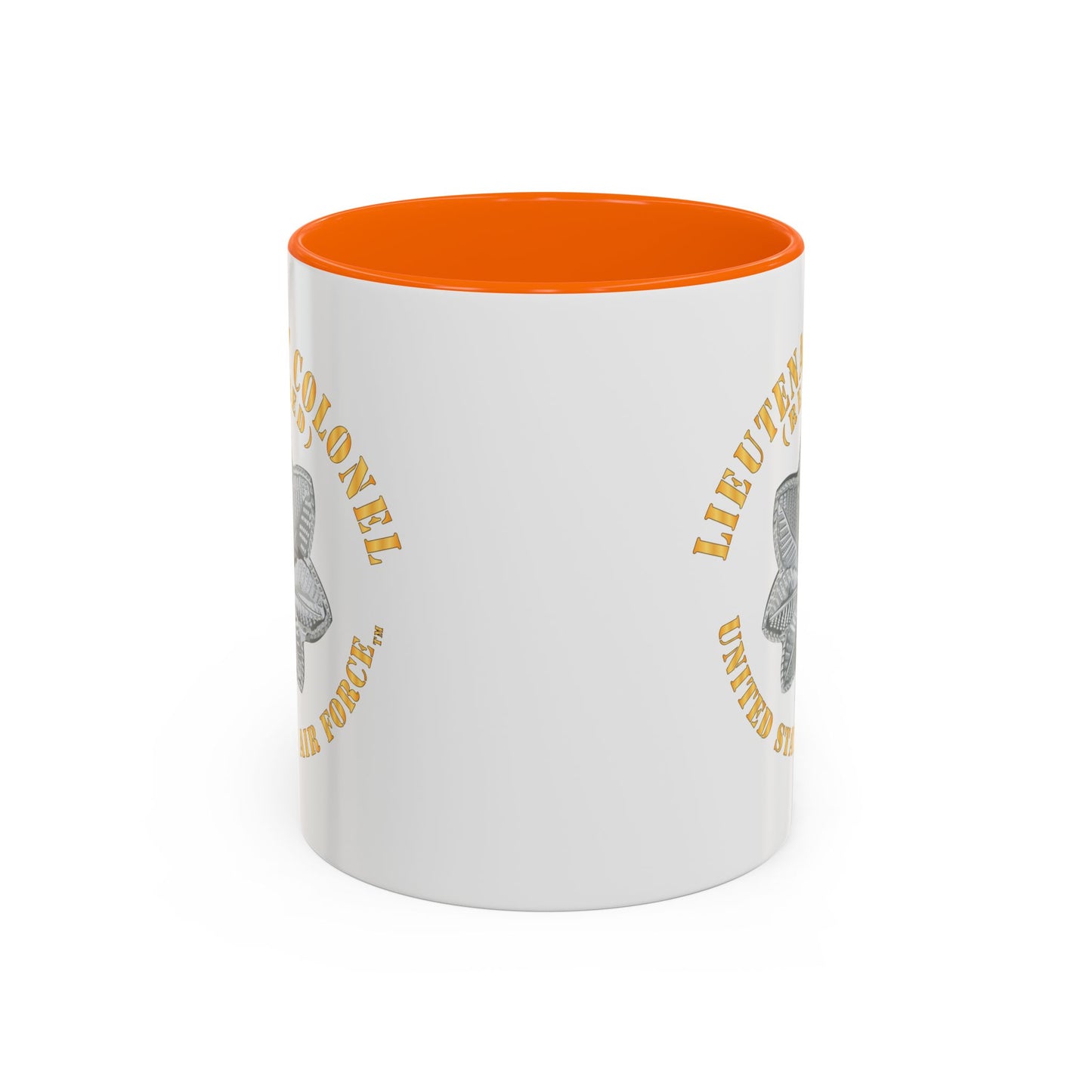 Accent Coffee Mug (11oz & 15oz) - USAF - Lieutenant Colonel - LTC - Retired - TM X 300