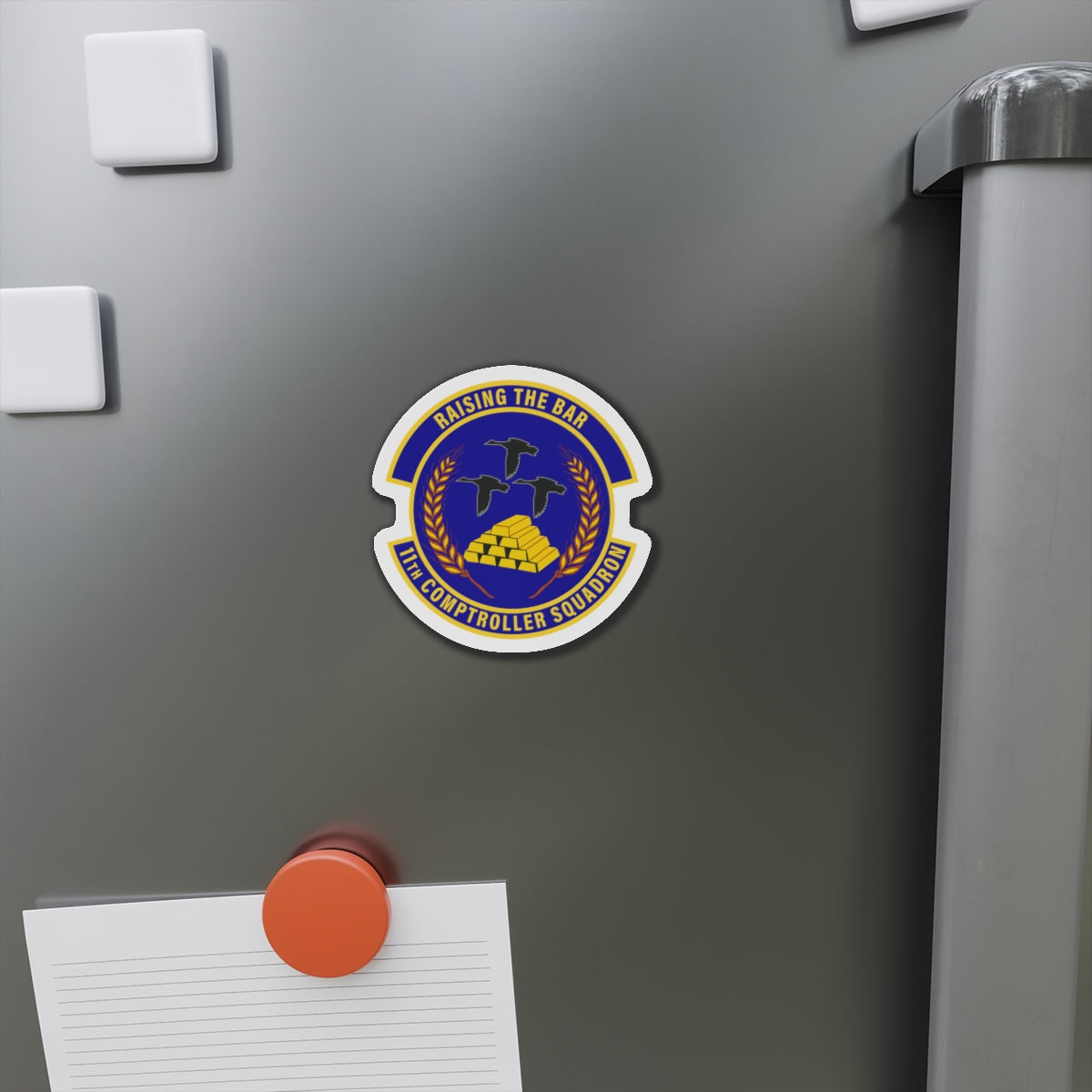 Die-Cut Magnet - USAF - 11th Comptroller Squadron wo txt